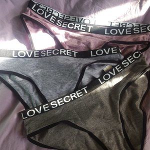 SHEIN Love Secret Cotton Panty